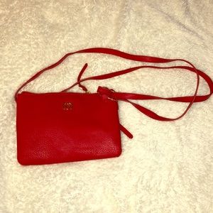 Red crossbody